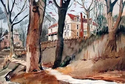 Stone Manor painting