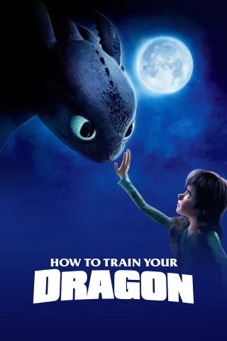 How to Train Your Dragon movie poster.