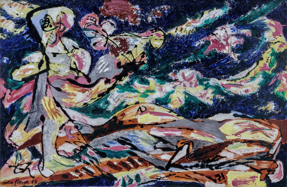 Jackson Pollock's Sleeping Effort, 1953