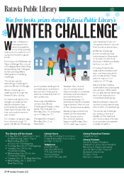 The Batavian November-December 2024 newsletter front page