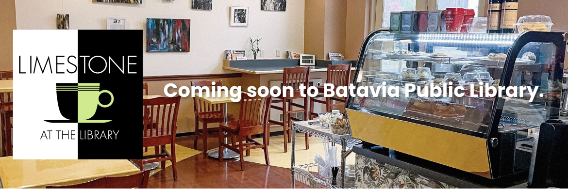 Coming soon to Batavia Public Library.